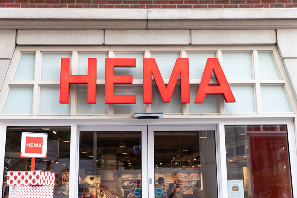 Een van de Hema-winkels.