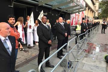 A blood-stained London Fashion Week