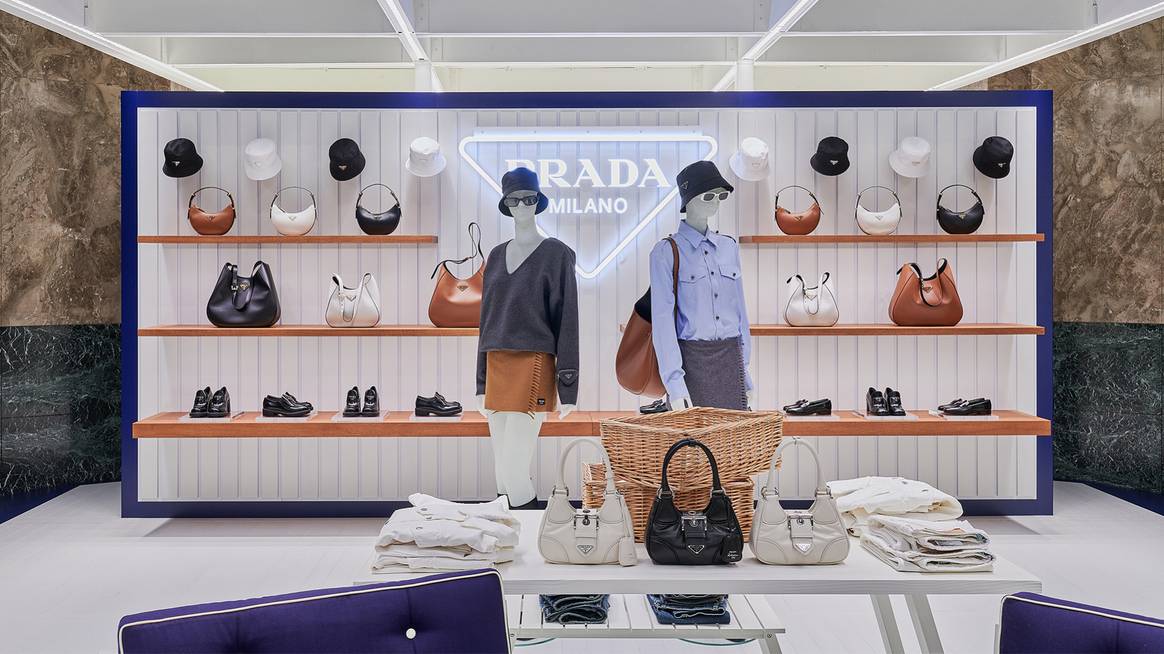 Pop-up store Prada aux Galeries Lafayette Champs-Élysées