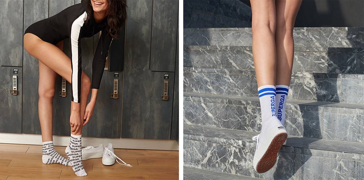 Athleisure goes glam: Calzedonia en Superga lanceren capsulecollectie