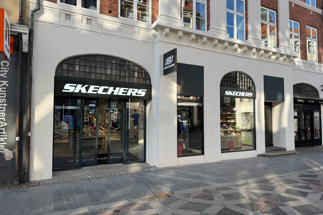 Negozio Skechers a Copenaghen.