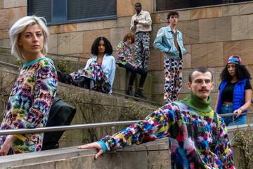 A new fashion collection shields wearer from AI facial recognition