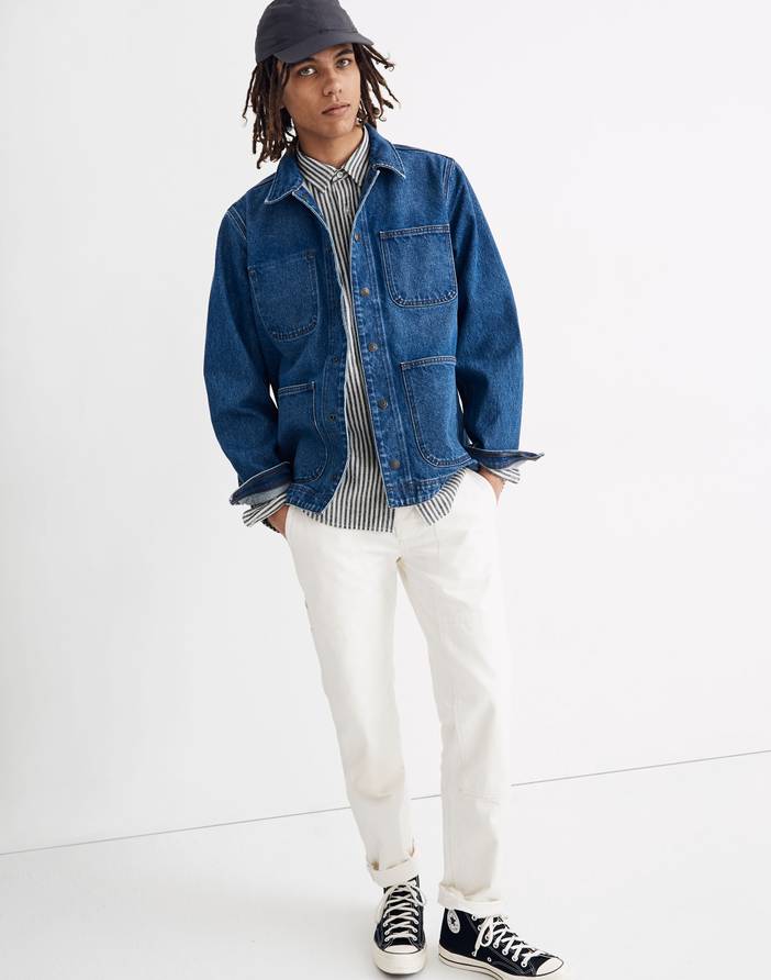 Denim Chore Jacket in Vancleese Wash | Madewell