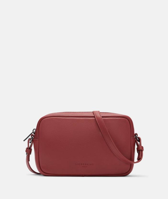 Kleine Camera Bag aus weichem Leder - rot | liebeskind berlin
