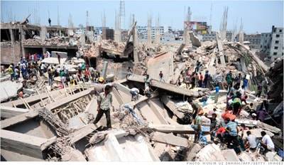 147 doden bij instorting fabriek Bangladesh