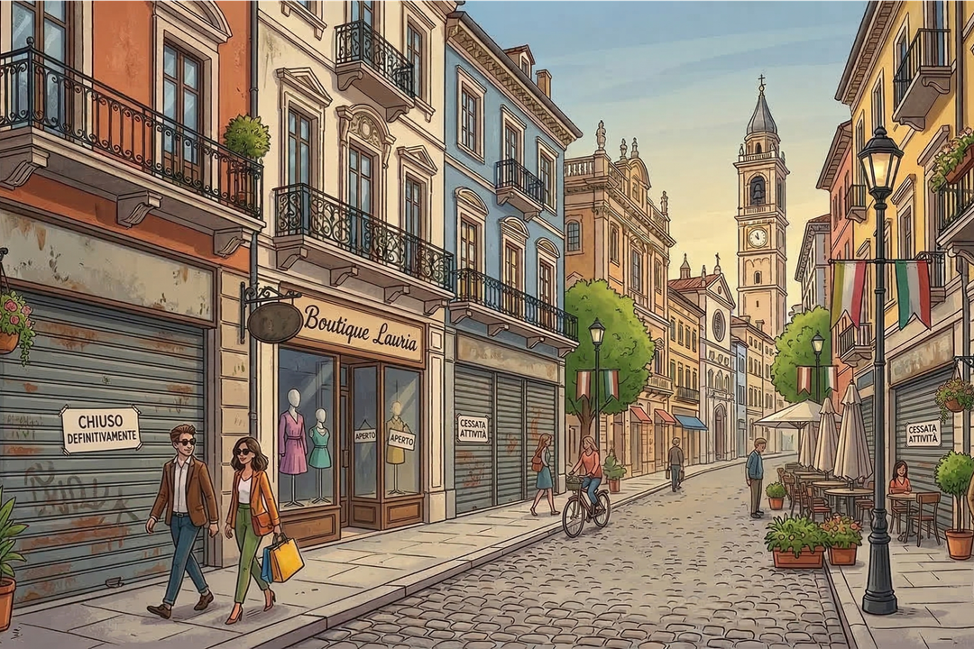 La desertificazione commerciale è diventata un’emergenza che penalizza le aree urbane