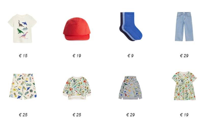 ARKET lanceert samen met Nina Chakrabarti nieuwe kleurrijke kindercollectie