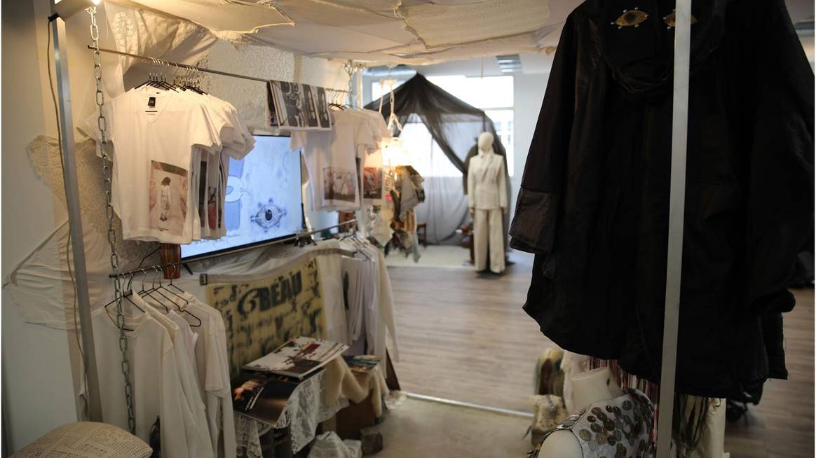 Eugène Larée's stand.