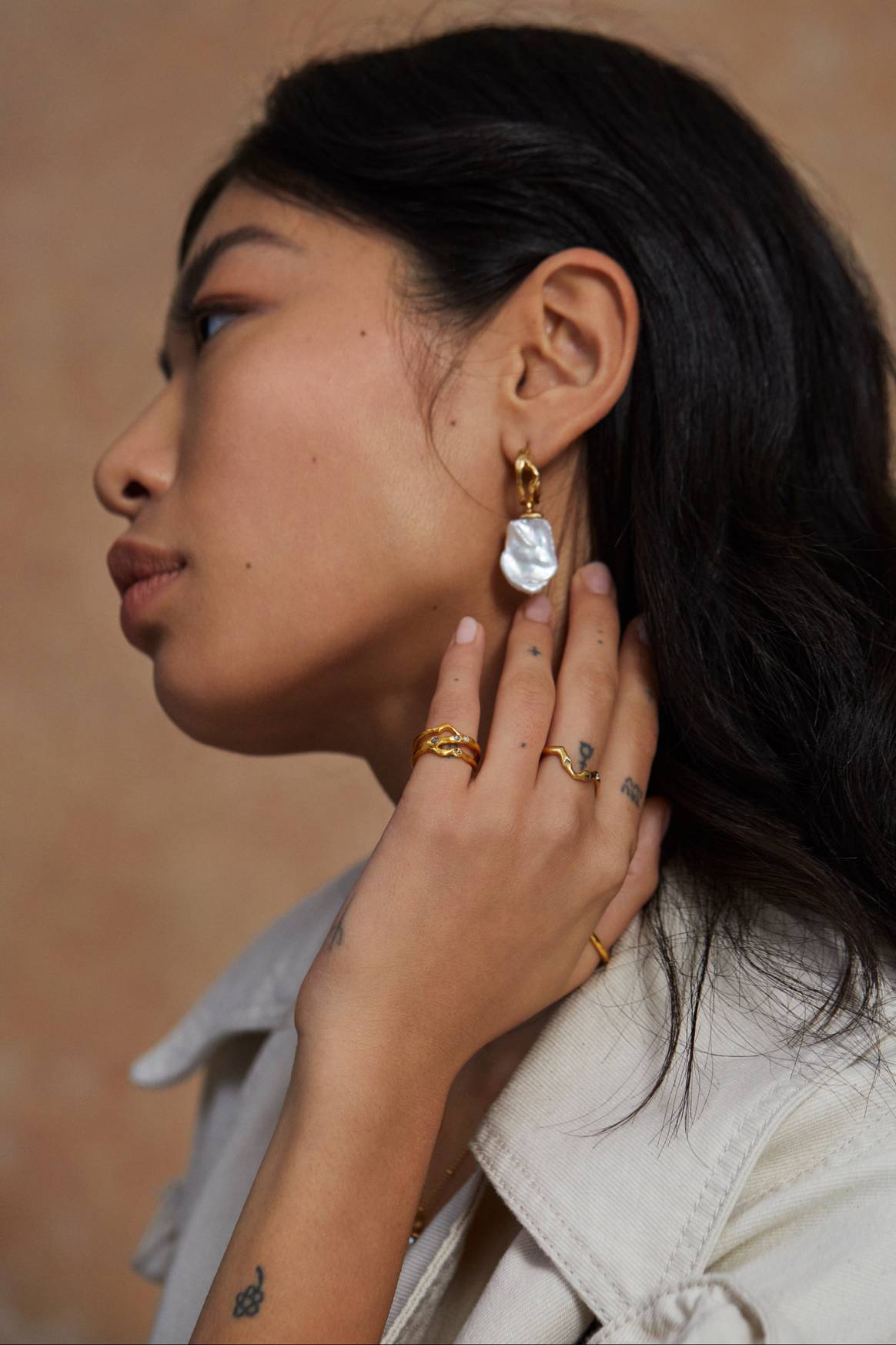 Image: Monica Vinader; Monica Vinader x Mother of Pearl