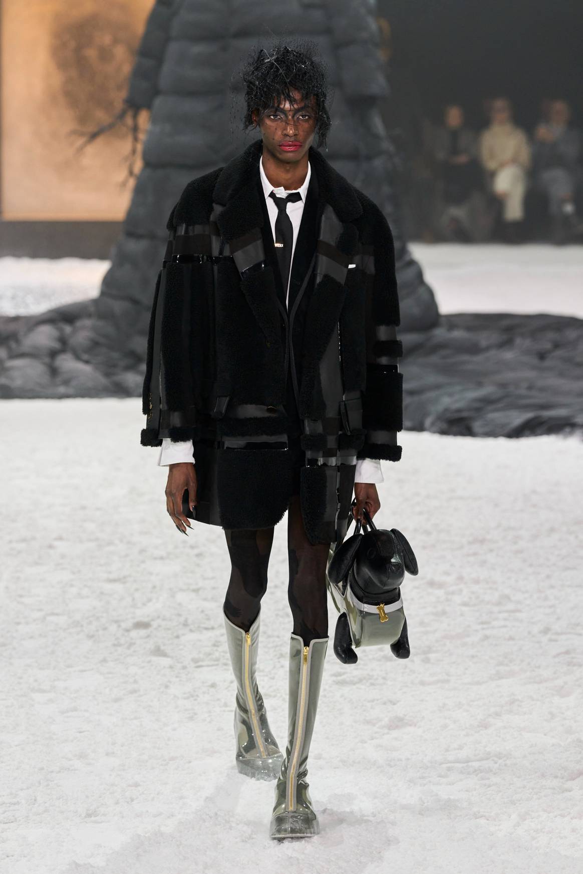 Thom Browne FW24 NYFW show.