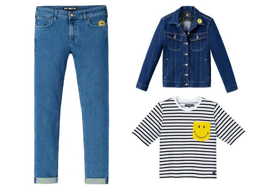 Collaboration entre les jeans Lee et le label Smiley pour une capsule d'été