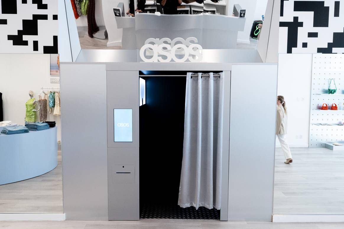 Asos New York pop-up store.