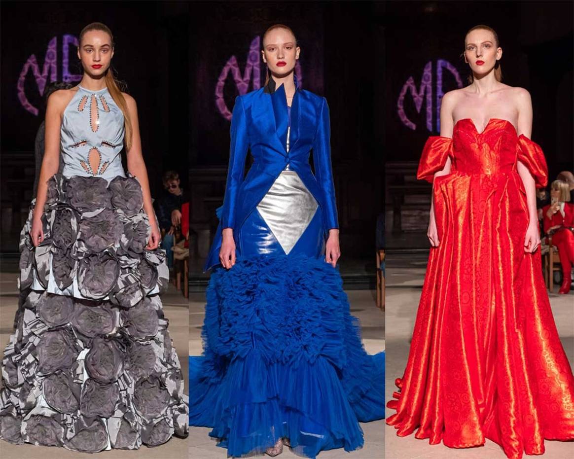 LFW AW20: Tulle, sequins and couture glamour