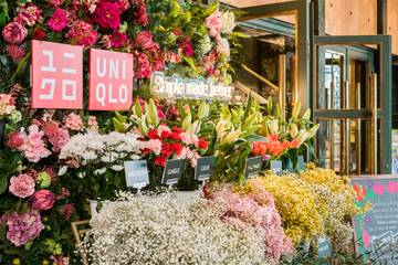 Uniqlo abre floristería en Madrid