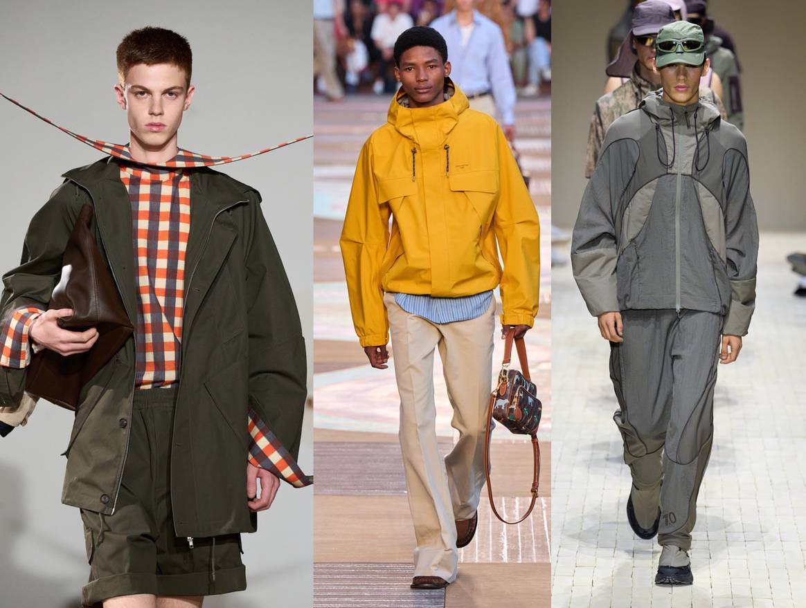 Uomo PE26 : EgonLab, Louis Vuitton, Armani.