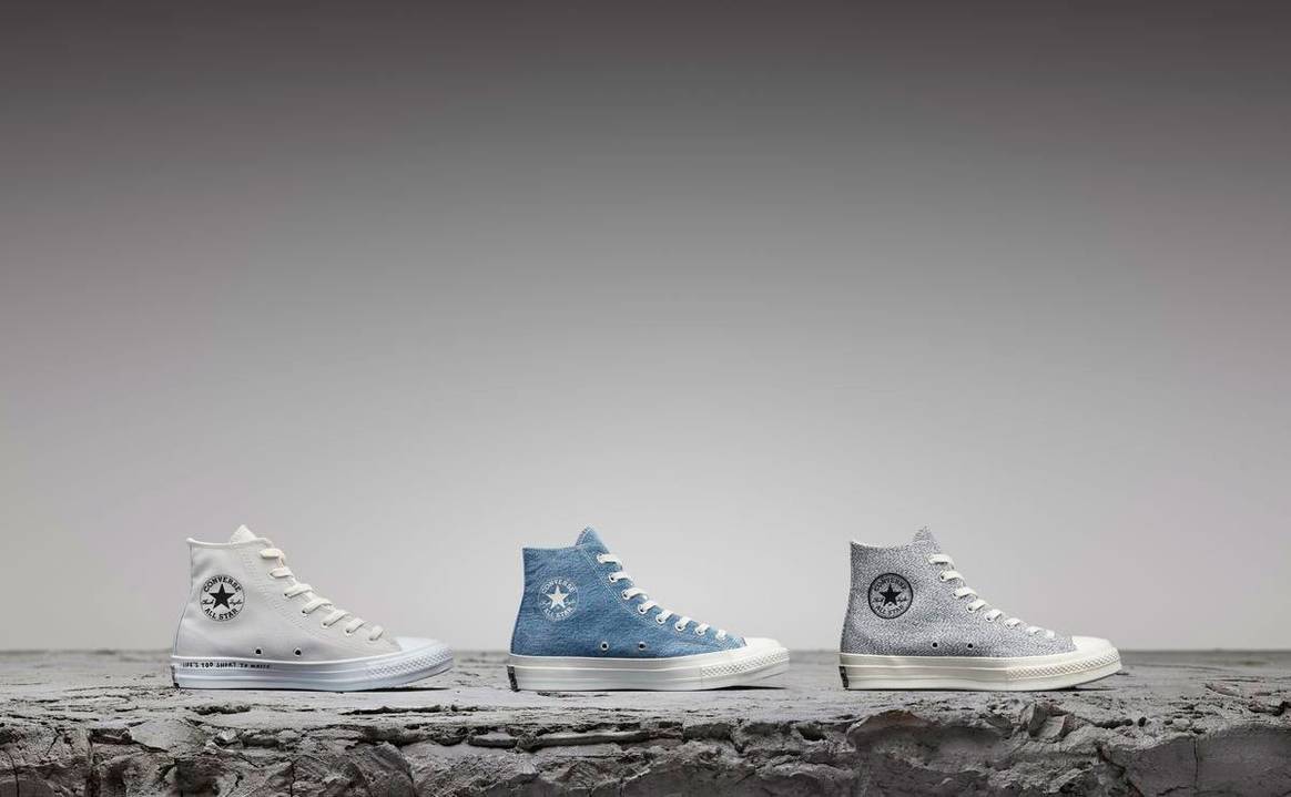 Converse inicia su programa de prendas sostenibles