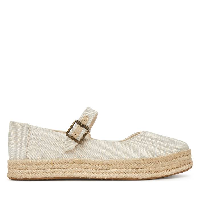 Espadrilles Toms Carolina Mary Jane 10021863 Écru | TOMS