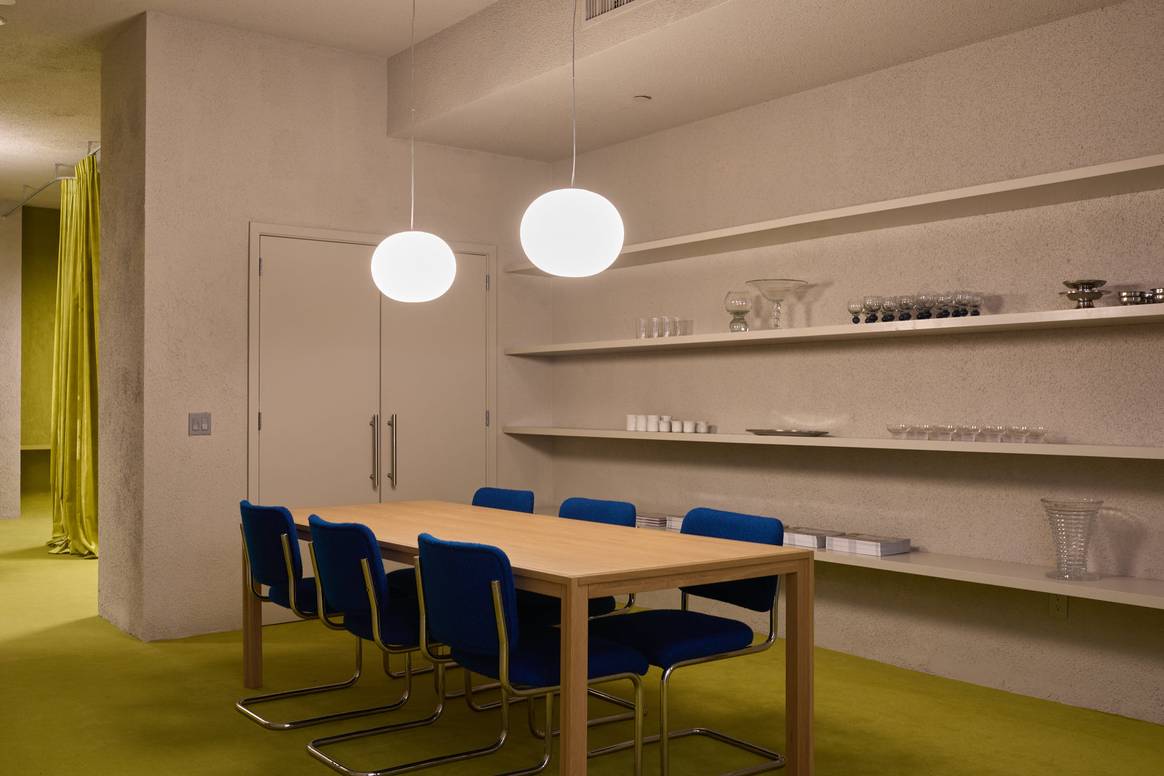 De Extreme Cashmere winkel in New York.