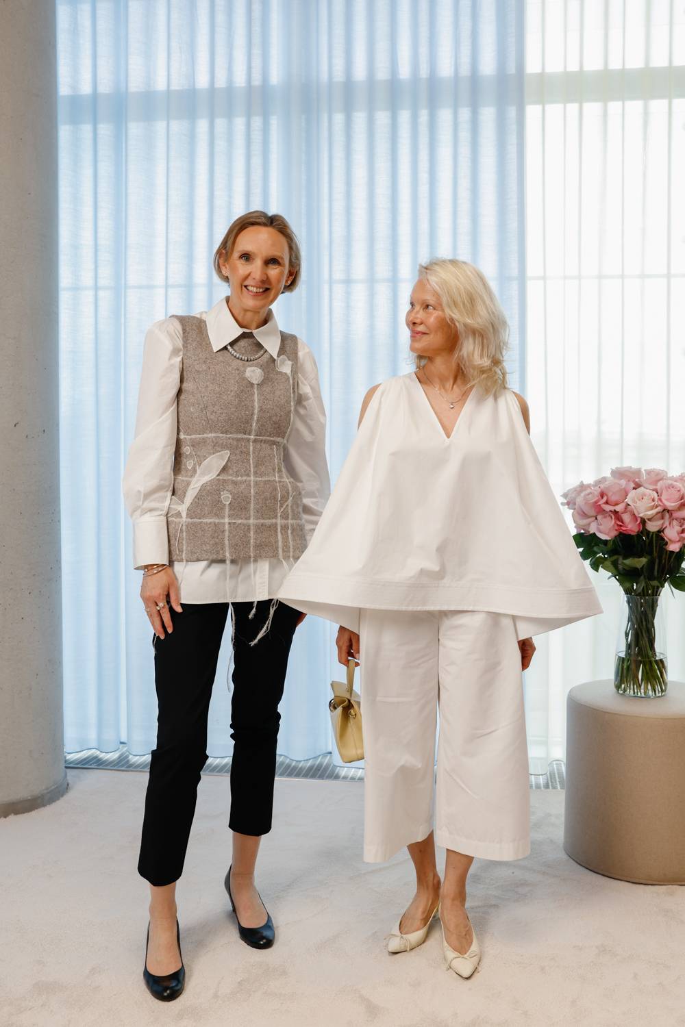 Jennie Farmer, cmo di Pandora, e Pamela Anderson