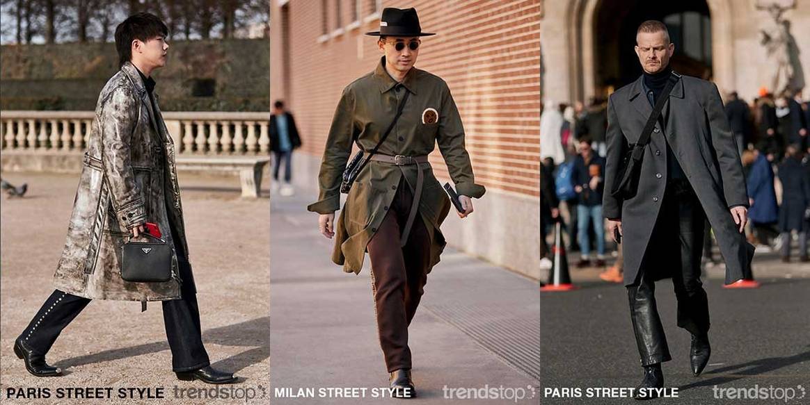 Bilder mit freundlicher Genehmigung von Trendstop, von links
nach rechts: Paris 2019, Mailand 2019, Paris 2019.