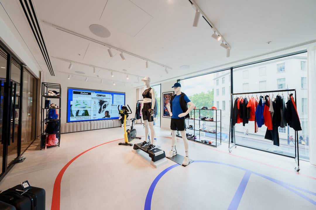 Reebok showroom in London