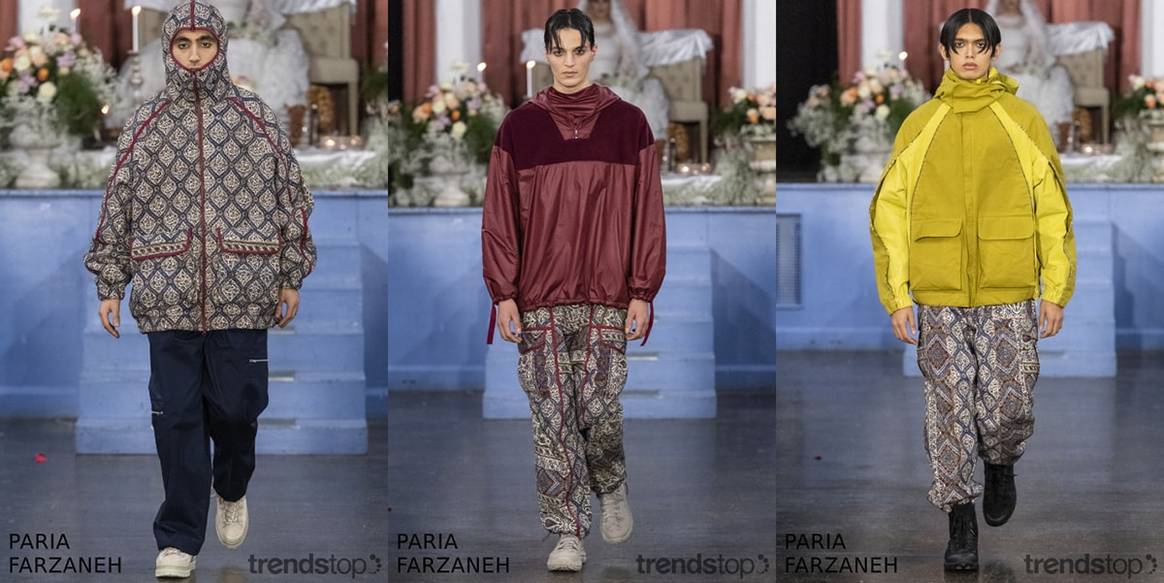 Imágenes cortesía de Trendstop, de izquierda a derecha: todas
de Paria Farzaneh para la temporada Otoño/Invierno 2019-20