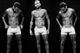 Neymar, nouvelle égérie de Superdry 