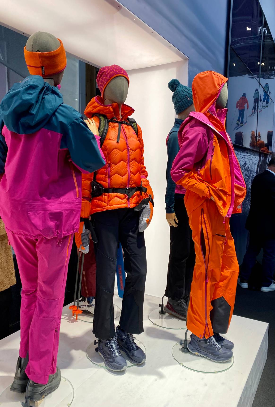 Image: Pink and Orange at Jack Wolfskin | Credit: FashionUnited