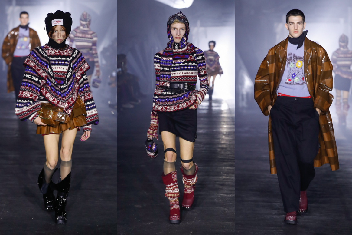 Image: Charles Jeffrey Loverboy; AW23, Milan Menswear Fashion Week