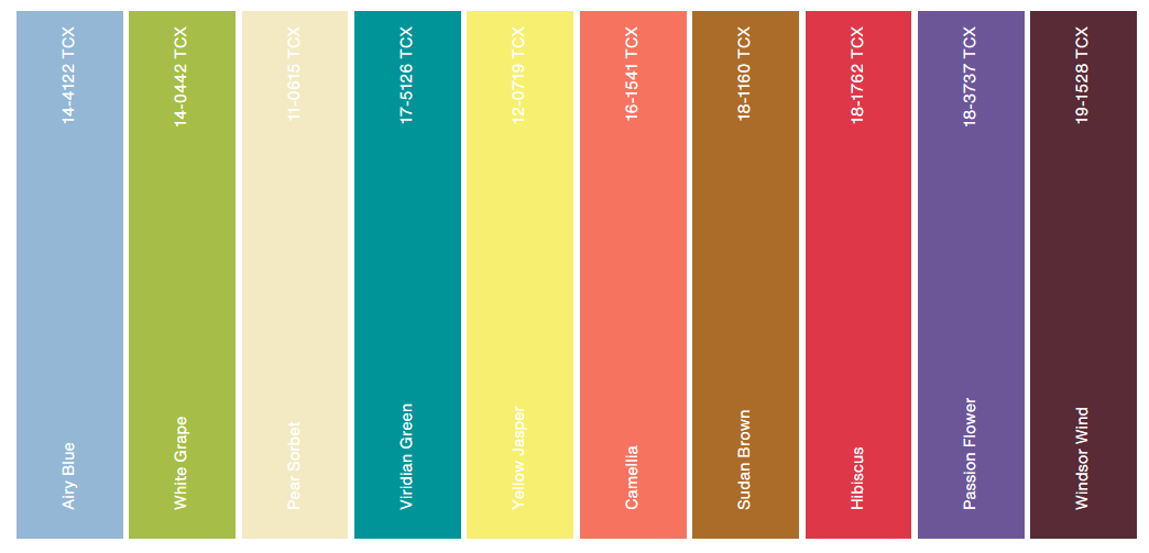 Pantone LFW SS25 Colour Trend Report - Top 10 Standout Colours