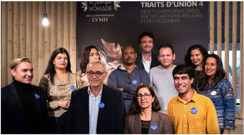 LVMH va renforcer son engagement auprès d’une association d’aide aux artisans réfugiés en 2020