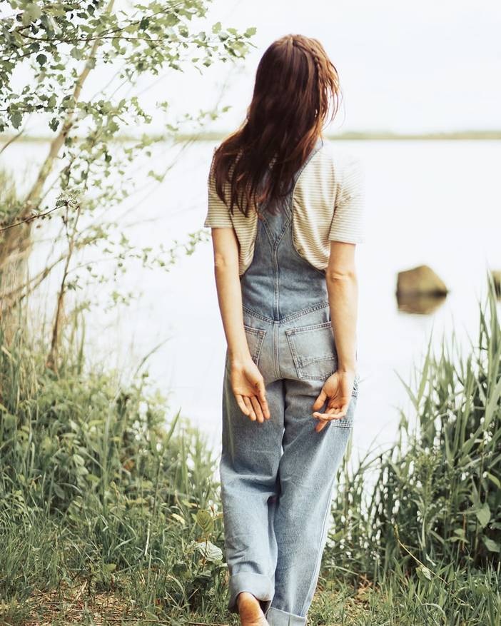 Jonna spijker tuinbroek | KUYICHI