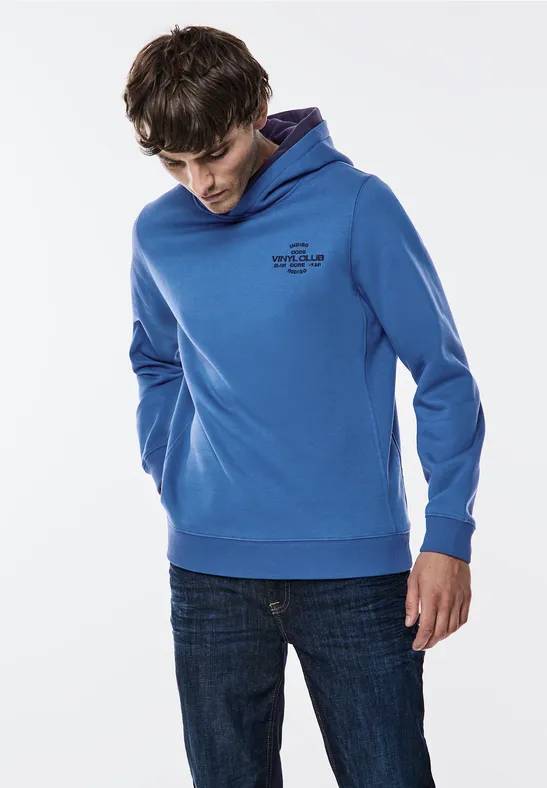 Männer Hoodie in Blau | Street One