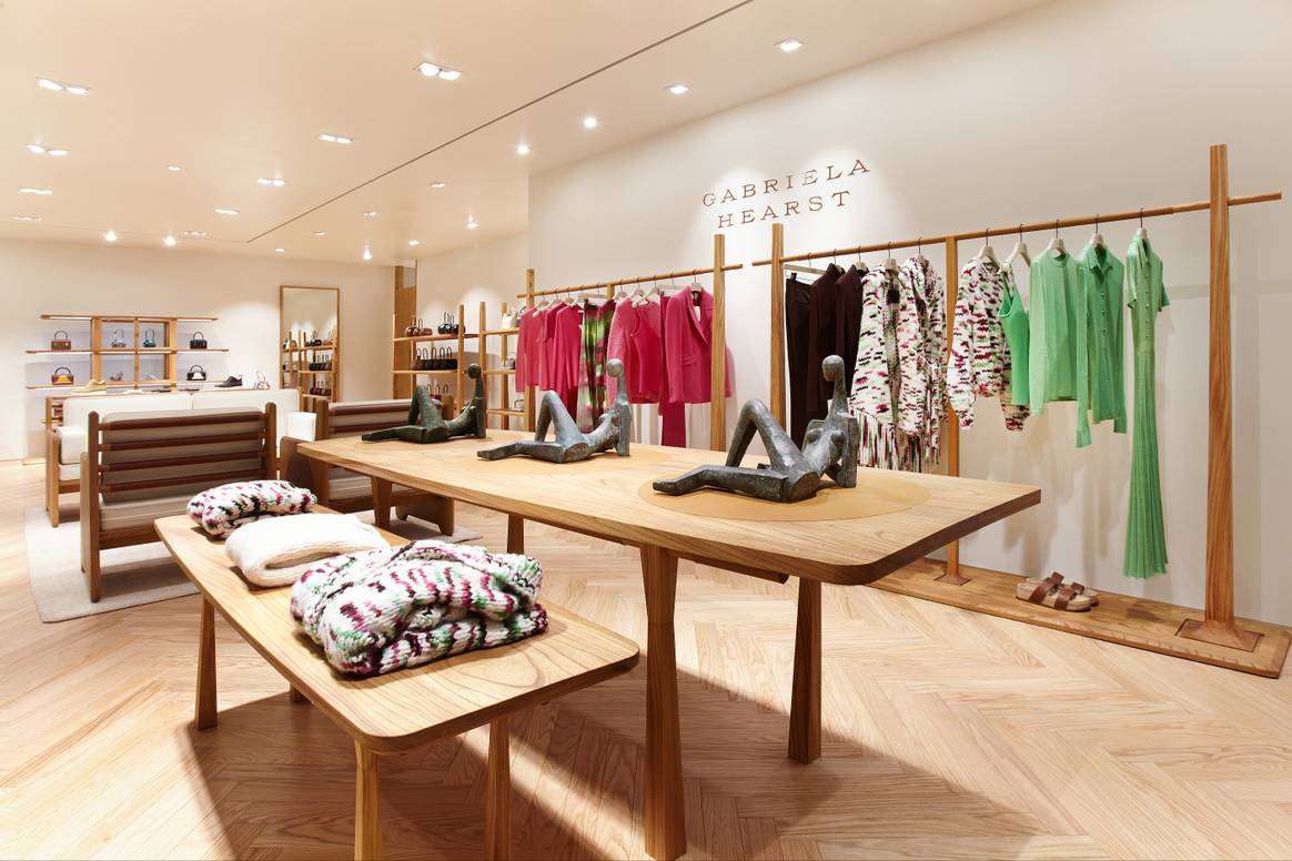 Die Boutique im Hyundai-Kaufhaus in Apgujeong. Foto: Gabriela Hearst
