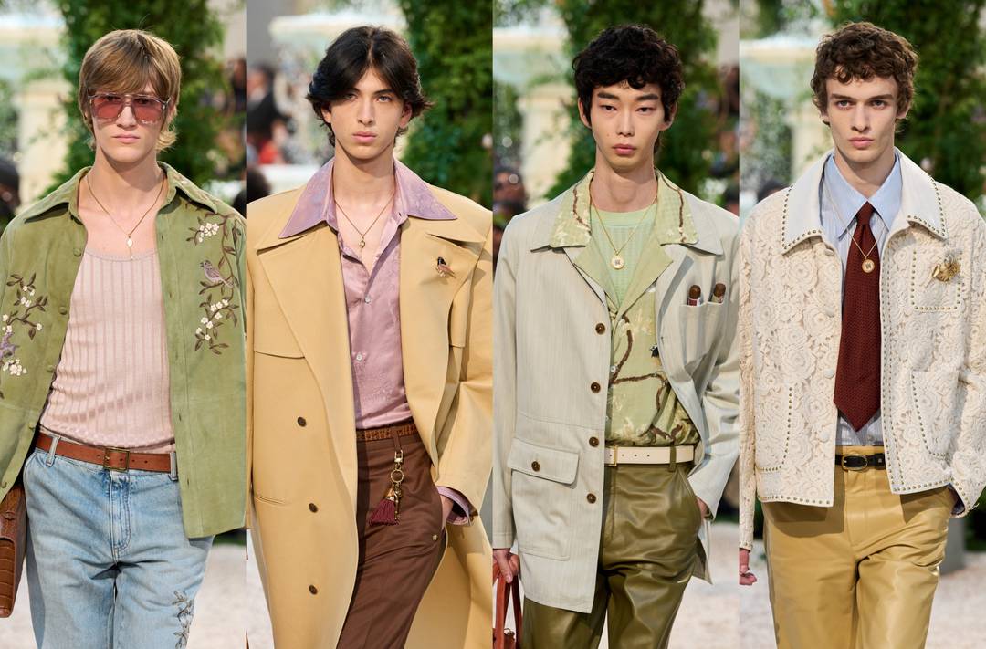 Illustrative looks. Amiri SS26 - Menswear collection