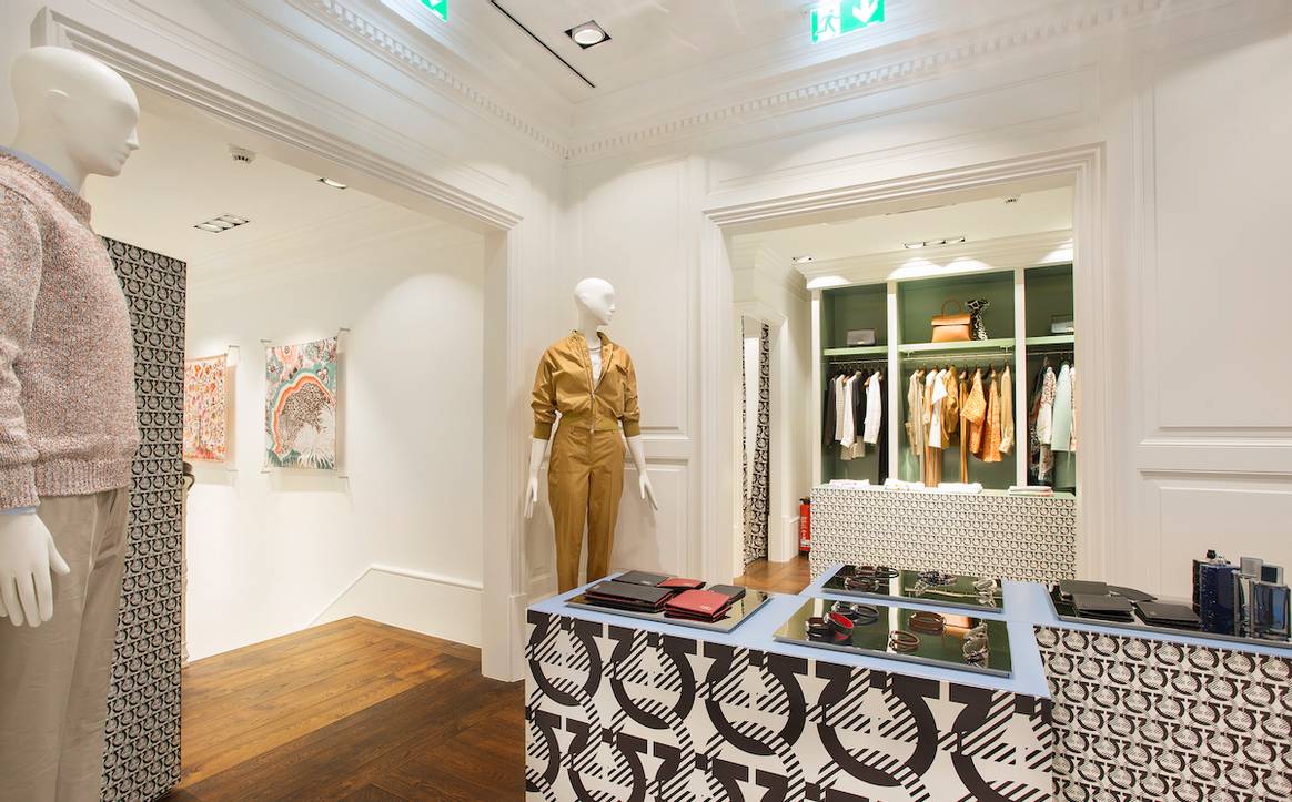 In Bildern: Der neue Pop-up-Store von Salvatore Ferragamo in Frankfurt am Main
