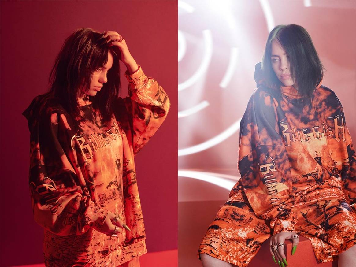 Billie Eilish x Bershka: Sale a la venta la colección cápsula de la cantante