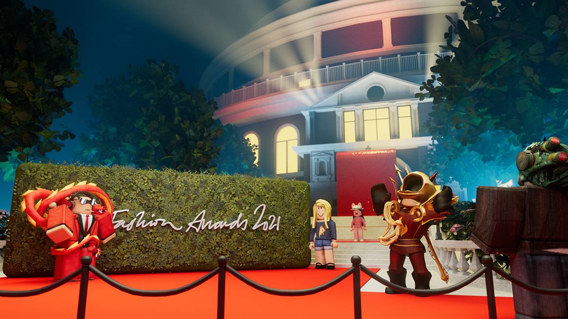 Imagen: Ceremonia de entrega de los premios Fashion Awards 2021. British Fashion Council.