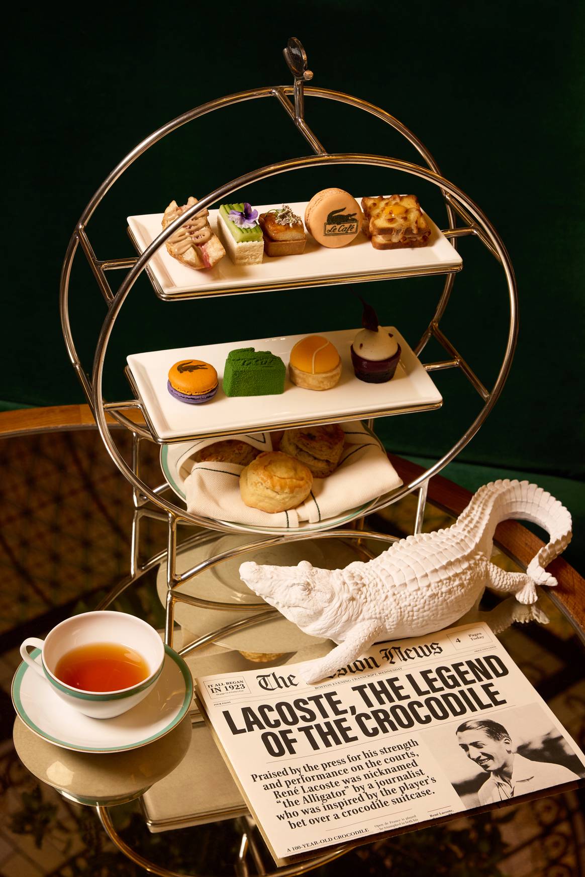 Le Café Lacoste Themed Afternoon Tea at The Plaza