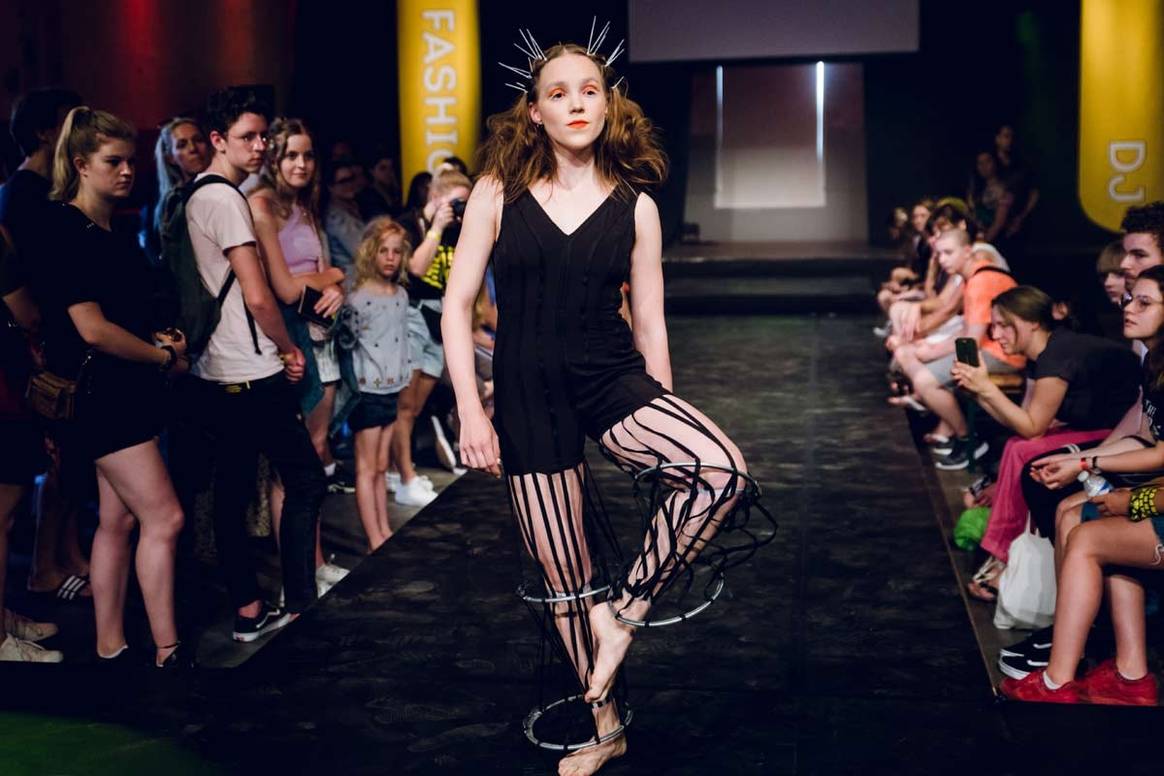 15-jarige Klaskie mode-winnaar van Kunstbende