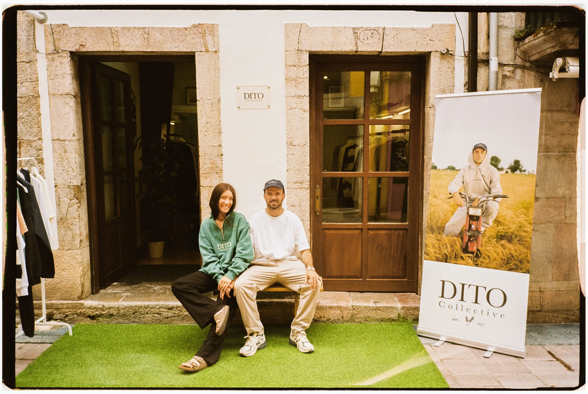 Dito founder Eduardo García (right) and partner Lola