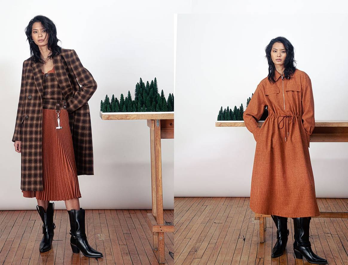 New York Fashion Week : Victor Li  s'inspire des plaines du Wyoming