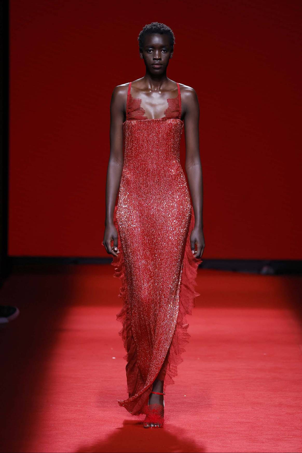 Imagen colección SS23 de Redondo Brand en MBFW Madrid, por cortesía de Ifema