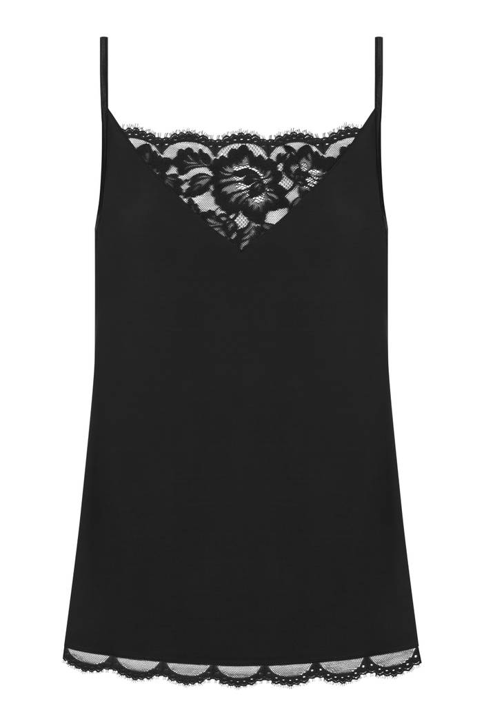 Camisole Serie Poetry Vogue Schwarz | Mey