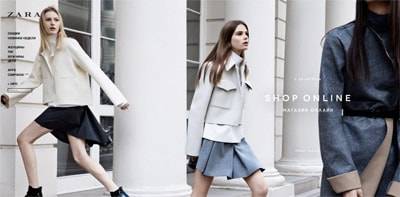 Zara estrena en Rusia su tienda online a finales de Agosto