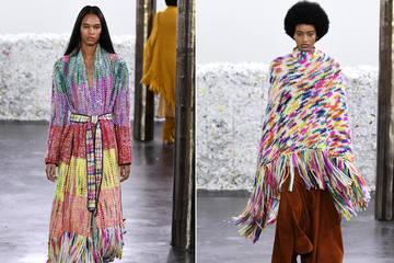 Famosos, alfombras recicladas y rock: los hitos de la NYFW