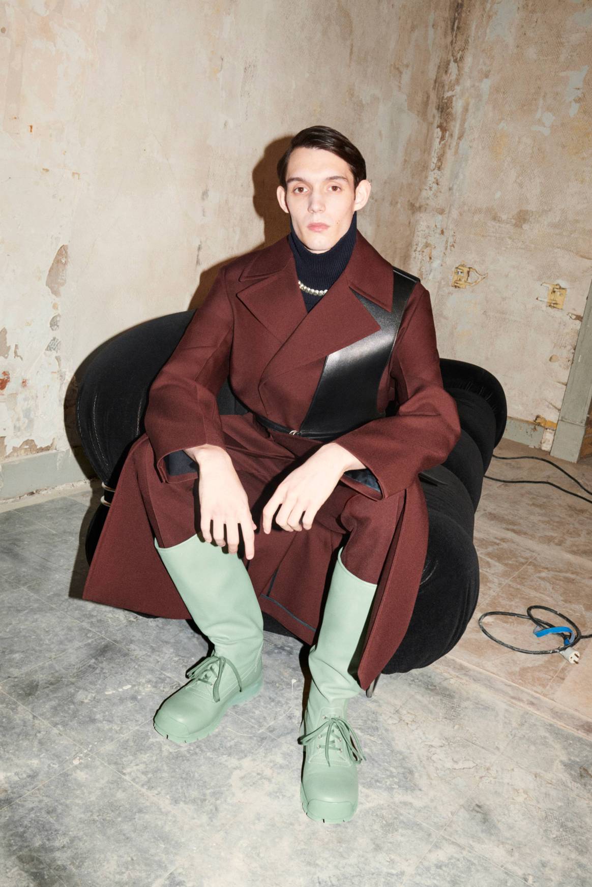 Jill Sander collection homme automne/hiver 2021. Photo credit: Courtesy of Jil Sander