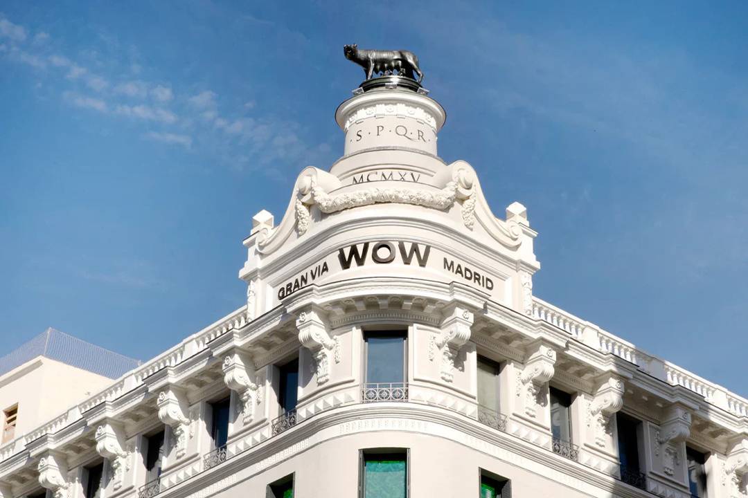 Tienda de Wow Concept en el número 18 de la Gran Vía de Madrid (España).