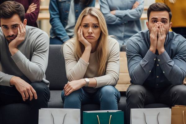 Cala l'indice di felicità dei consumatori italiani