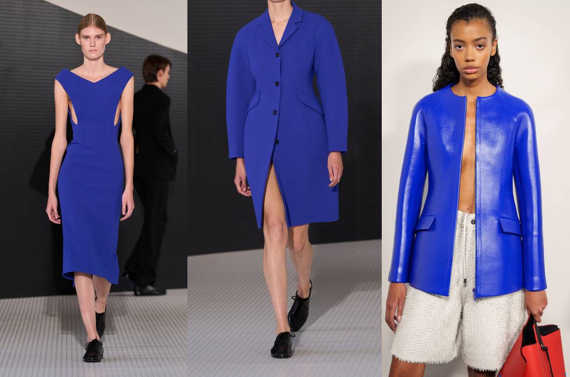 Luminous Blue Jil Sander SS26 - Ready to Wear (2x) & Loewe SS26 - Ready to Wear